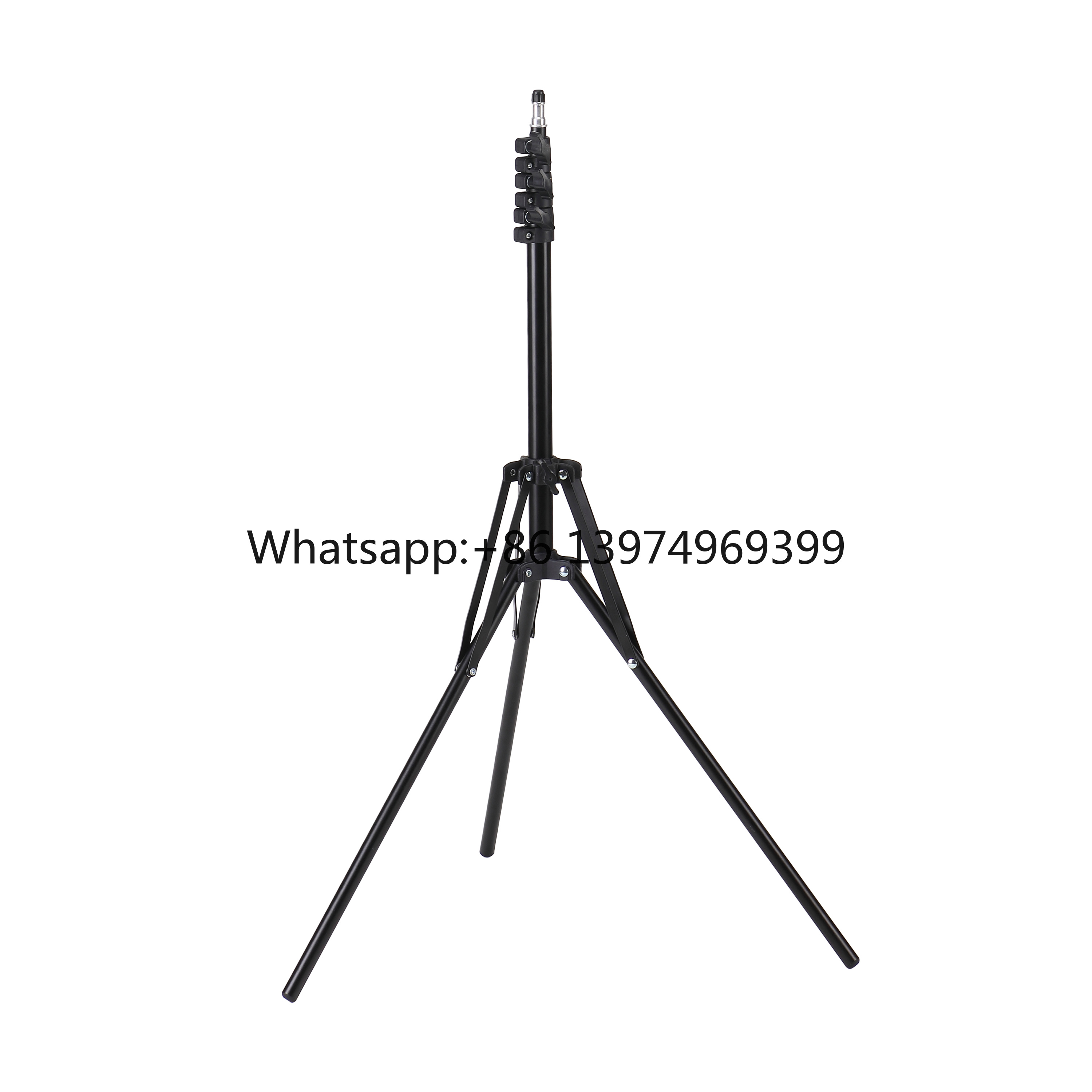 Photography Lighting Kits - 1.9m Professional Photography Light Stand Black