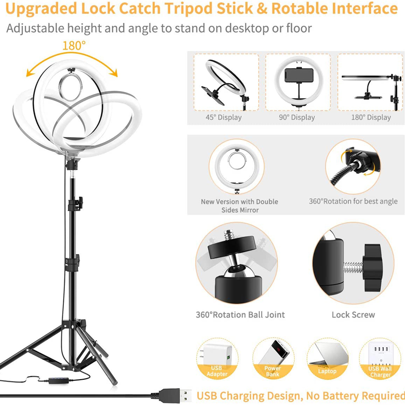 16/26/33cm Selfie Ring Light P - Photography Lighting Home 评论和价格