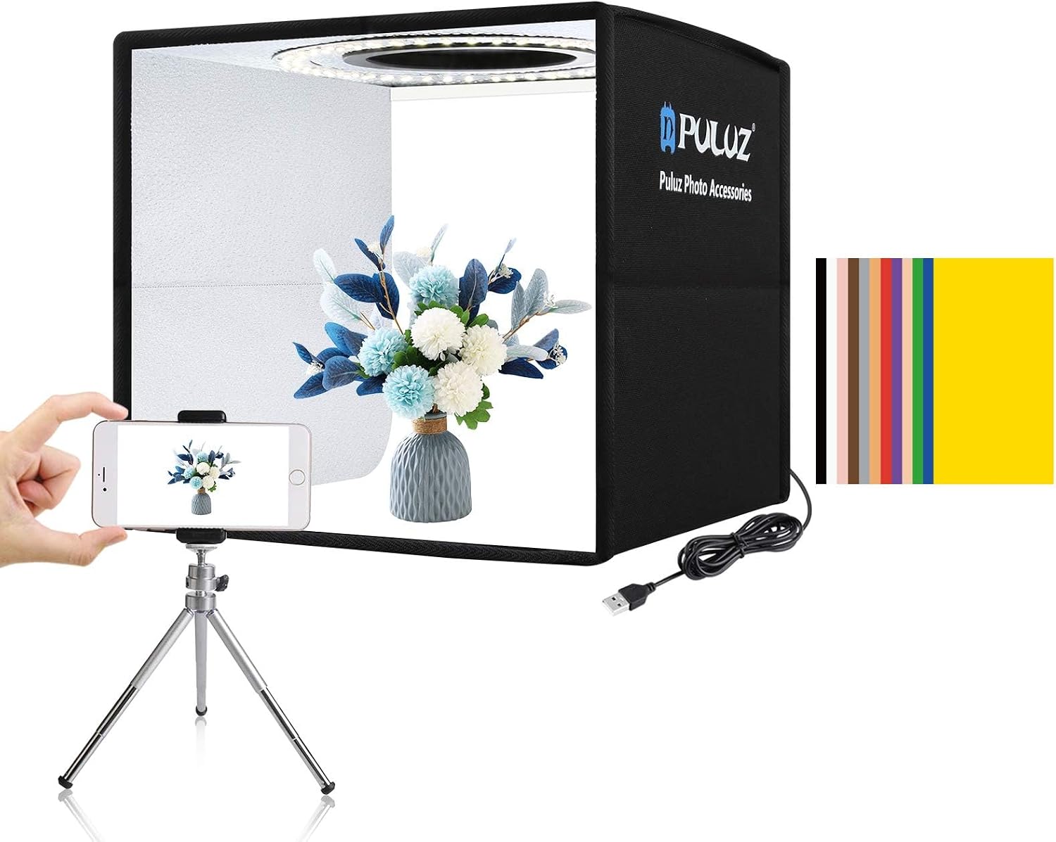 RGB LED Panel Video Light with - Photography Lighting App 评论和价格
