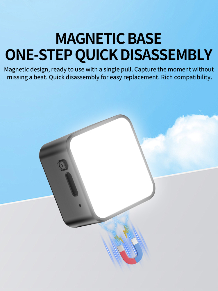 Magnetic Mini LED Video Light, - Photography Lighting Styles 评论和价格