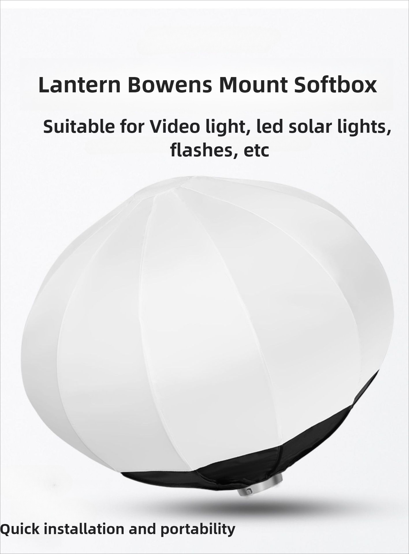 55cm 65cm Globe Lantern Softbo - Photography Lighting Modifiers 评论和价格