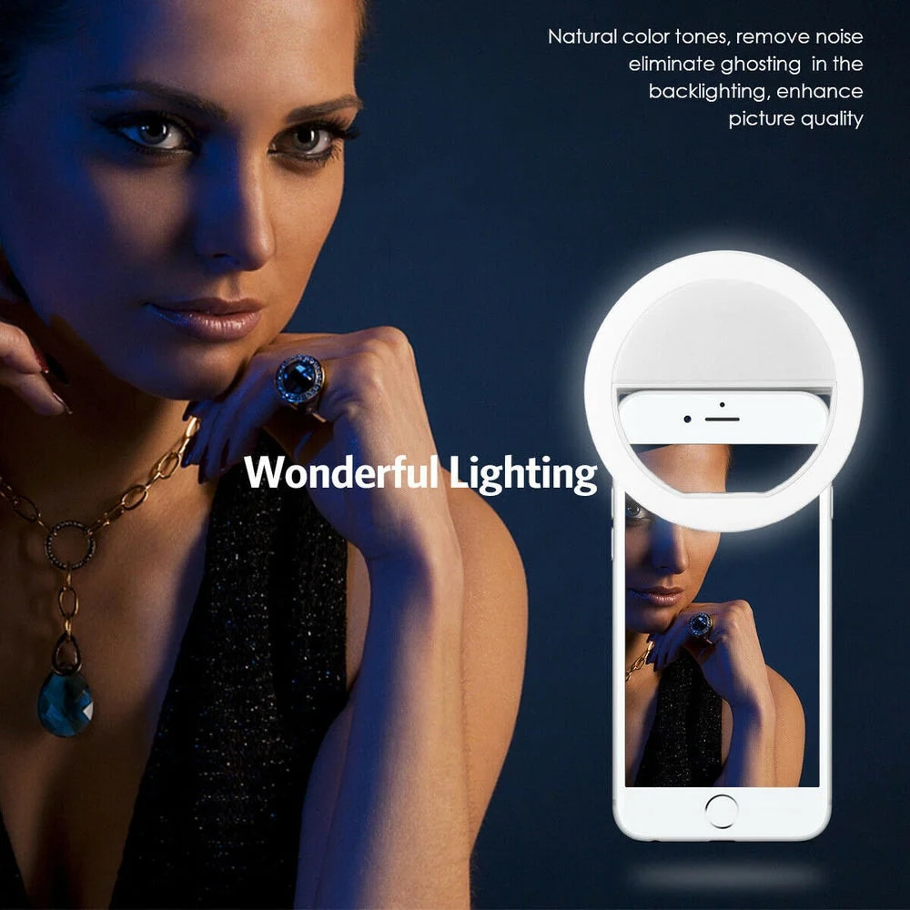 LED Selfie Fill Light USB Char - Photography Lighting Led 评论和价格