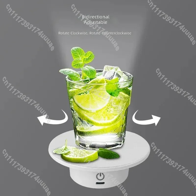 10.9cm Electric Rotary Turntab - Photography Lighting For Jewelry 评论和价格