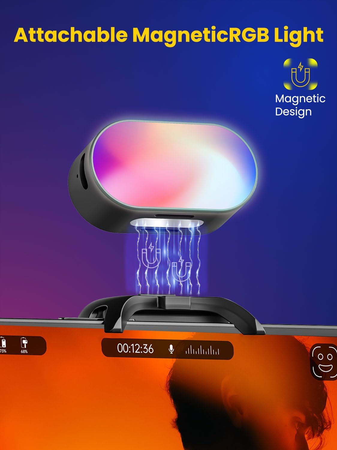 AOCHUAN Mini RGB Magnetic Fill - Photography Lighting Styles 评论和价格