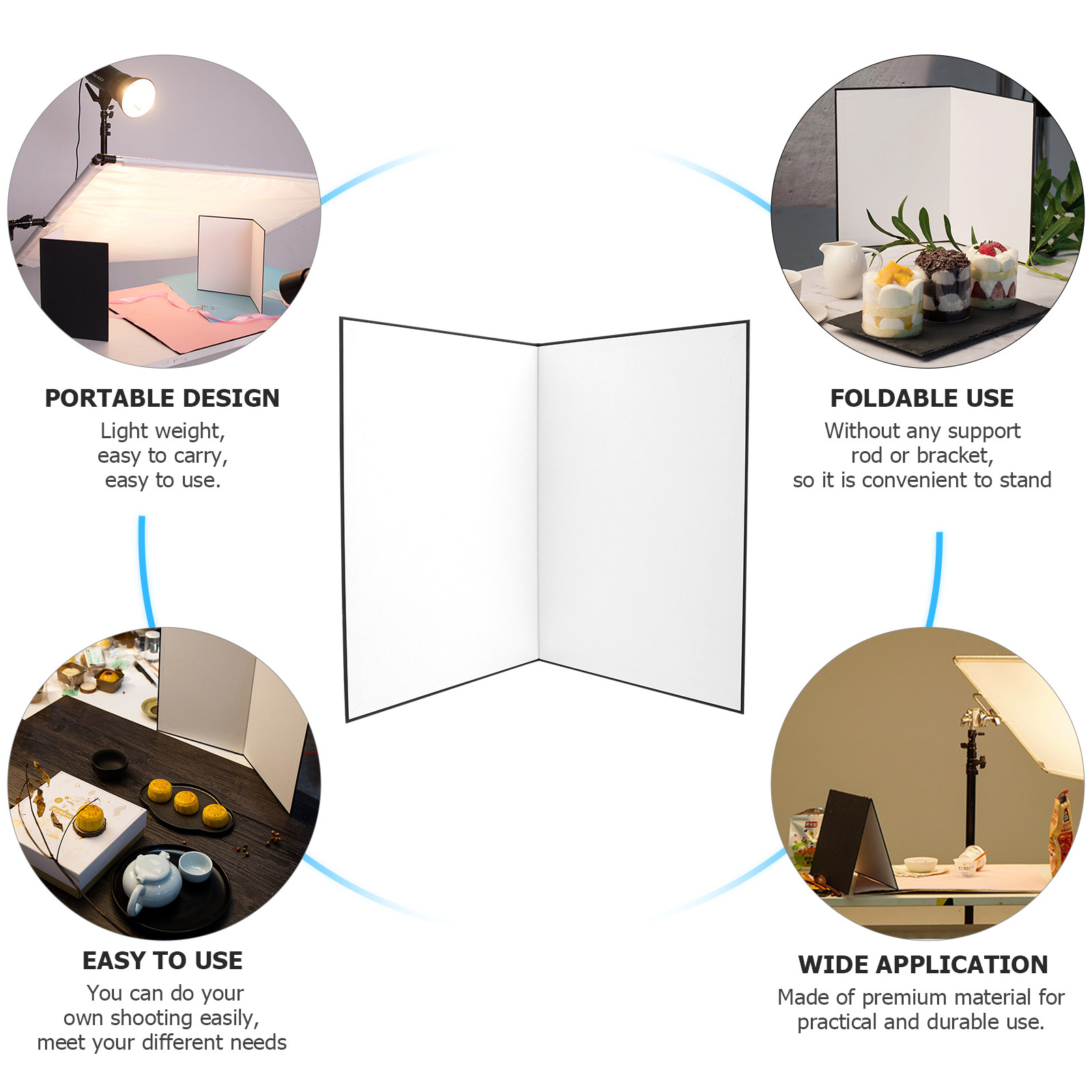 A3 Foldable Photography Cardbo - Photography Lighting For Jewelry 评论和价格