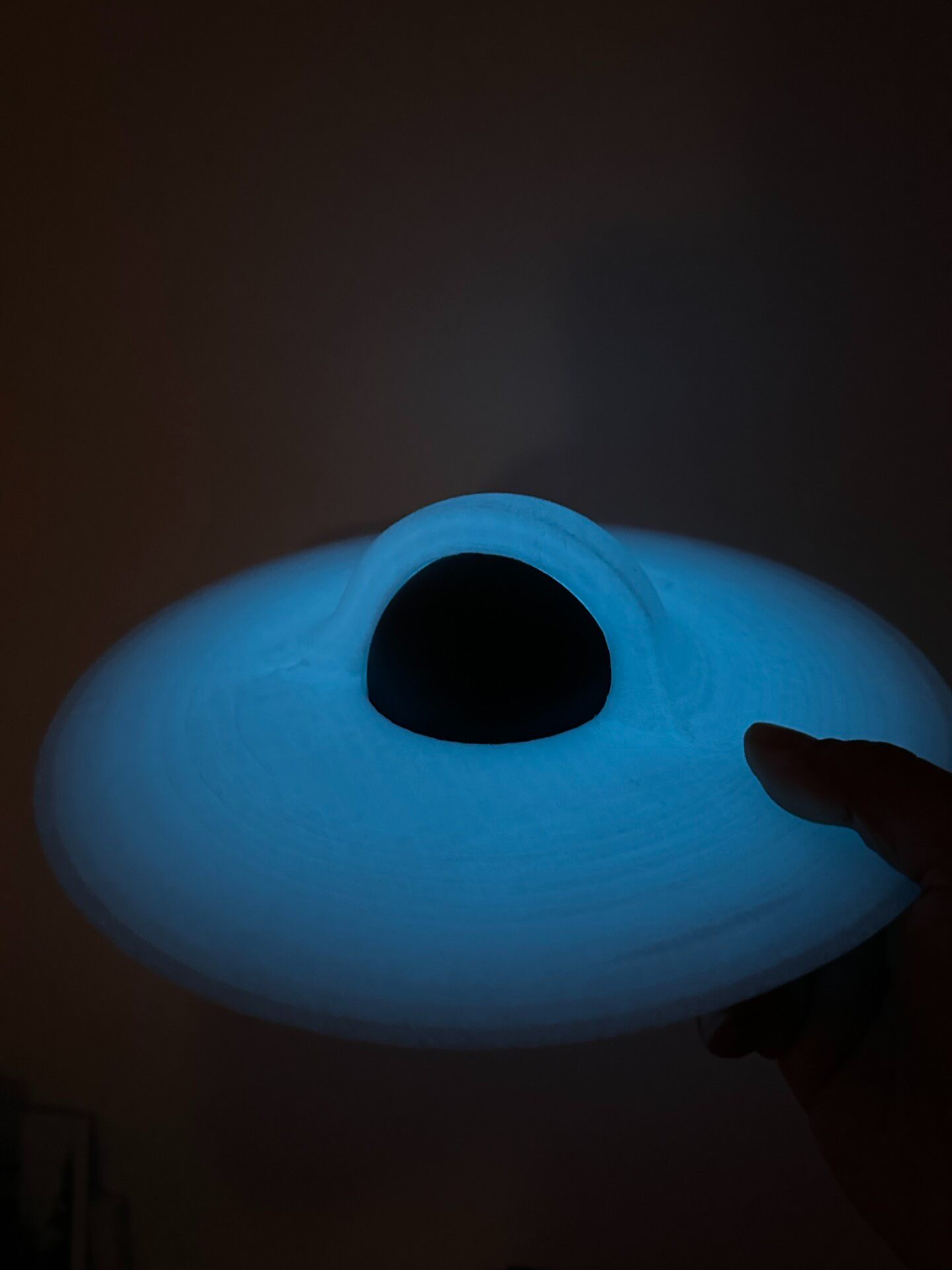 3D Printed Luminous Black Hole - Led Ring Light 18 评论和价格