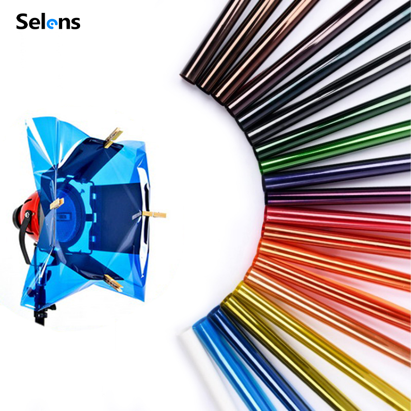 Selens 14 Colors 40*50cm Filte - Photography Lighting Modifiers 评论和价格