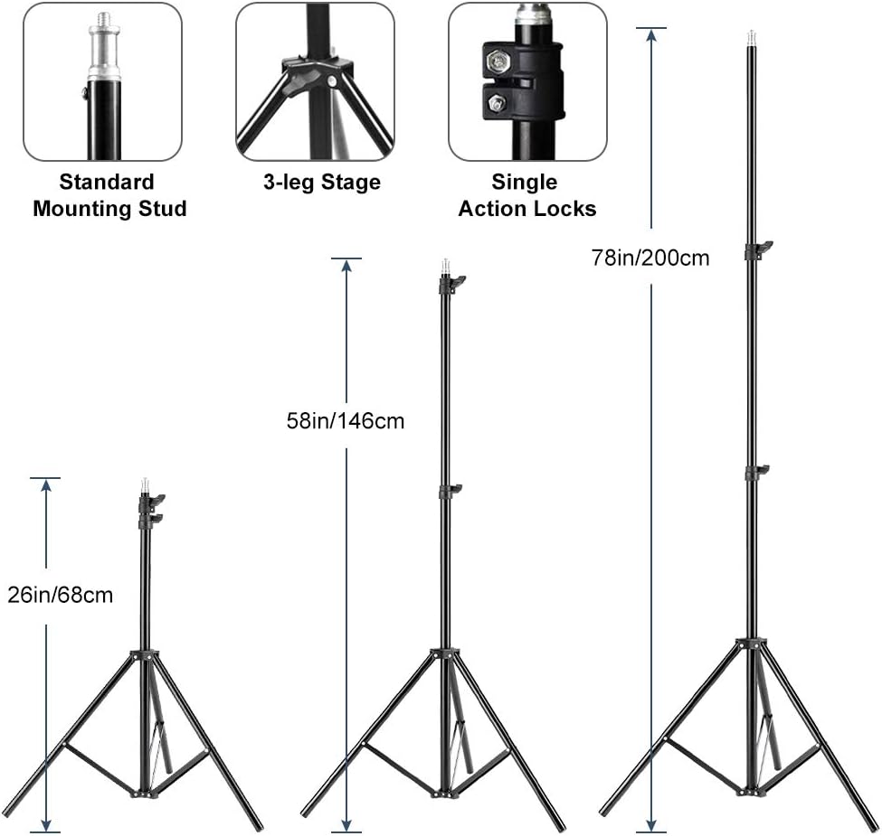 Photography Softbox Lighting K - Photography Lighting Kits 评论和价格
