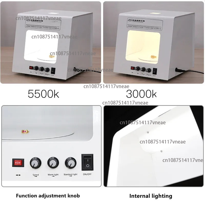 Photo Studio Box Portable Jewe - Photography Lighting For Jewelry 评论和价格