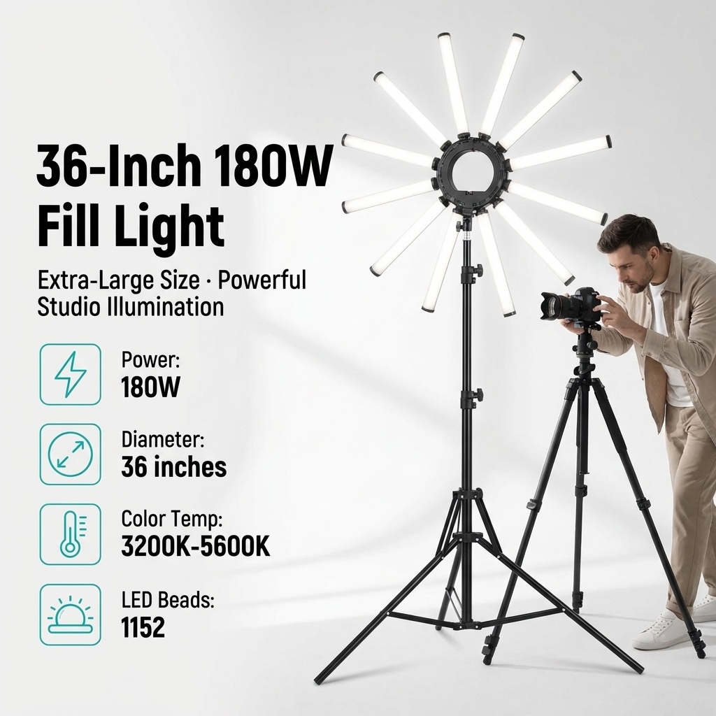 12 Arms Multi Tube Photography - Photography Lighting Kits 评论和价格