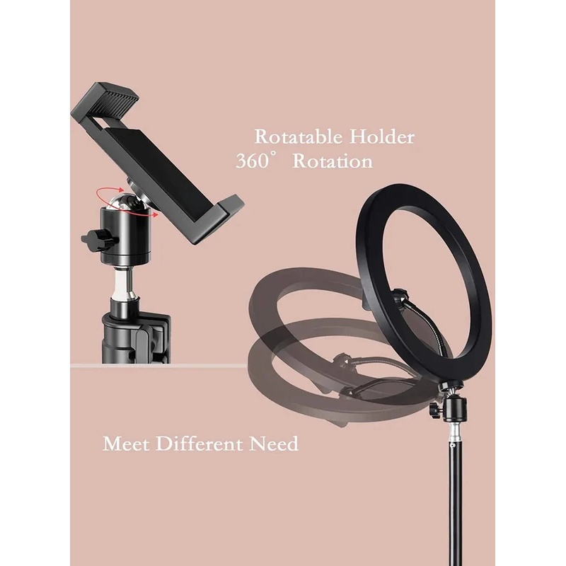 Desiontal 26cm Ring Light with - Photography Lighting Styles 评论和价格