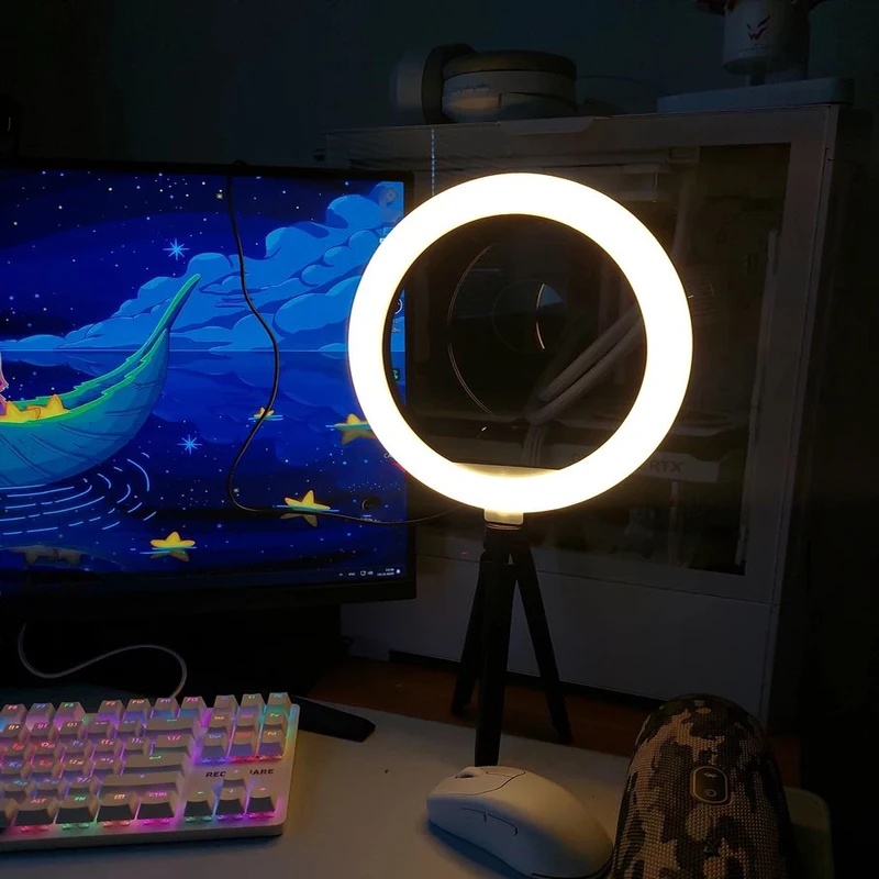 Desiontal 26cm Ring Light with - Photography Lighting Styles 评论和价格