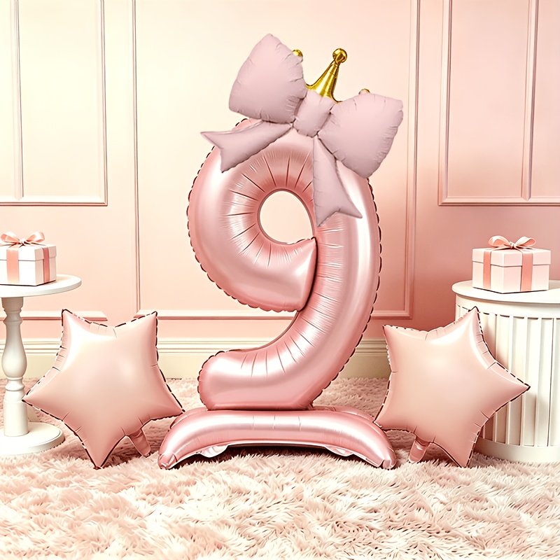 Light Luxury Pink 3D Balloons  - Photography Lighting Kits 评论和价格