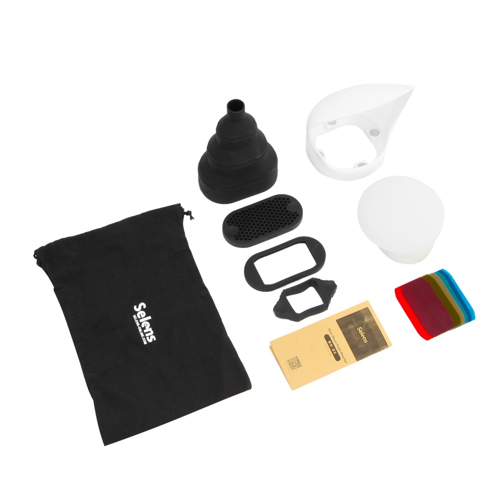 Selens Magnetic Flash Accessor - Snoot Flash Modifier 评论和价格