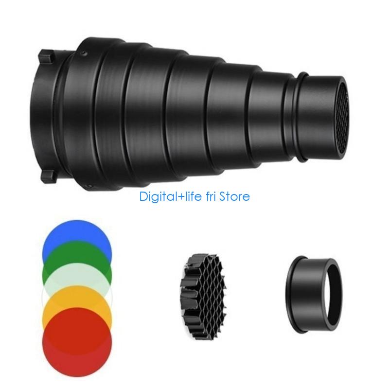E06D Photography Metal Snoot f - Photography Lighting Modifiers 评论和价格