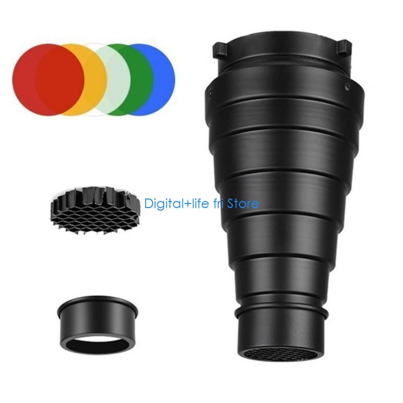 E06D Photography Metal Snoot f - Photography Lighting Modifiers 评论和价格
