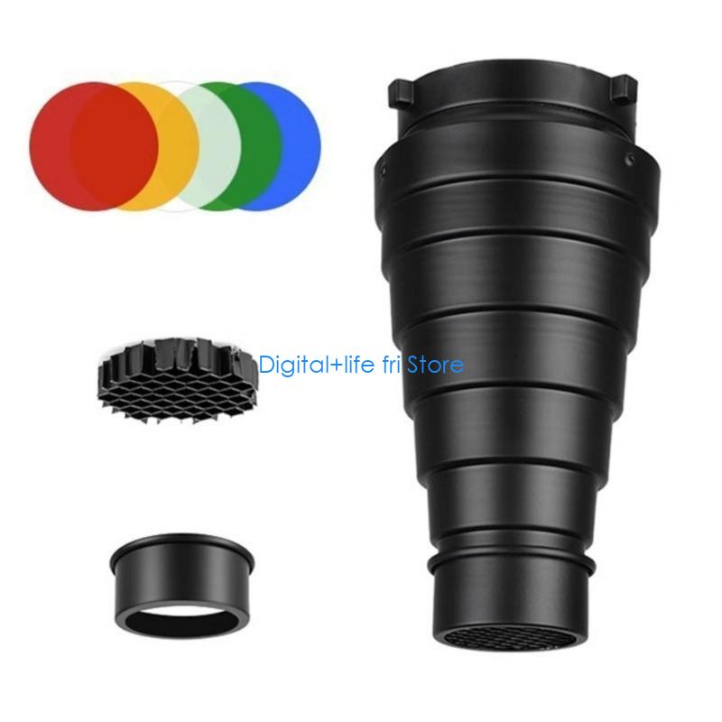 E06D Photography Metal Snoot f - Photography Lighting Modifiers 评论和价格