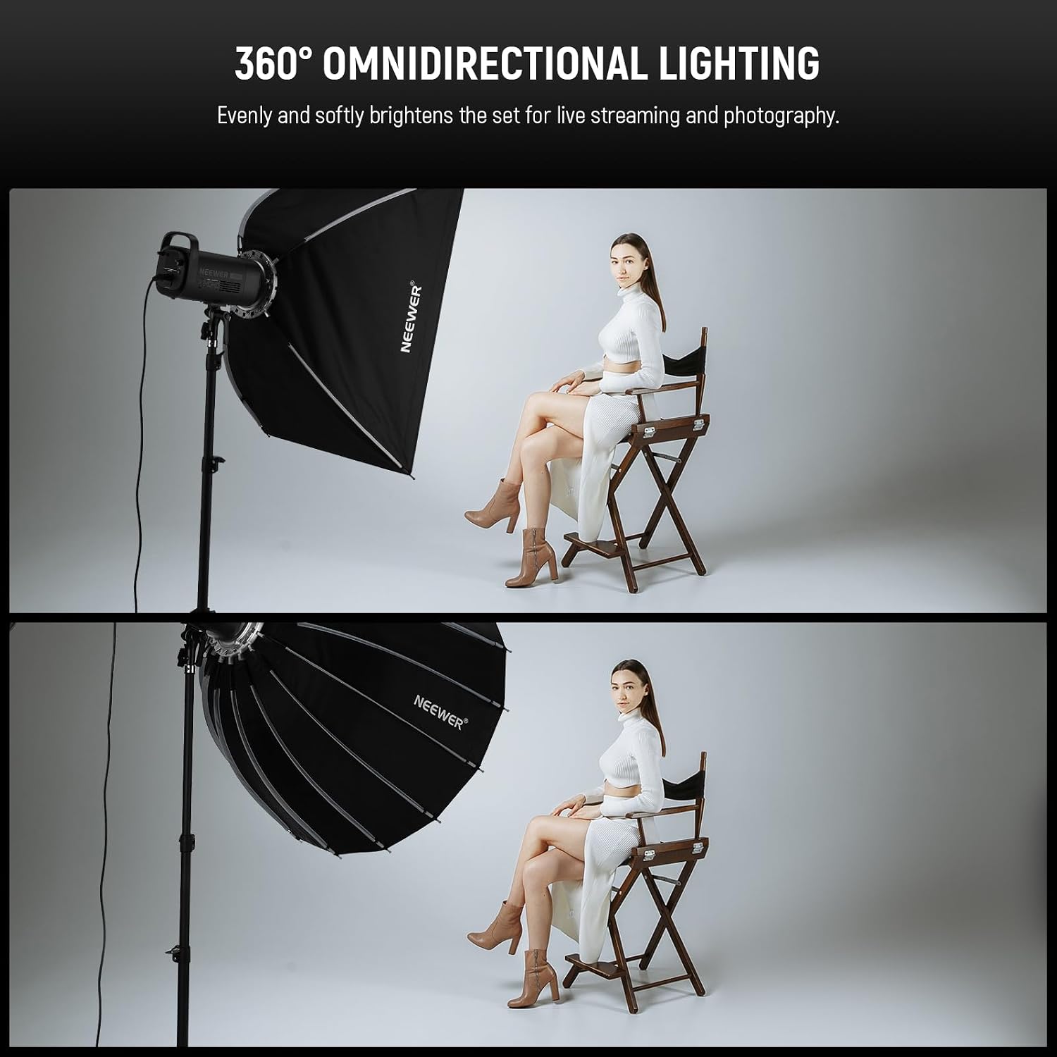 Parabolic Softbox with Bowens  - Photography Lighting Kits 评论和价格