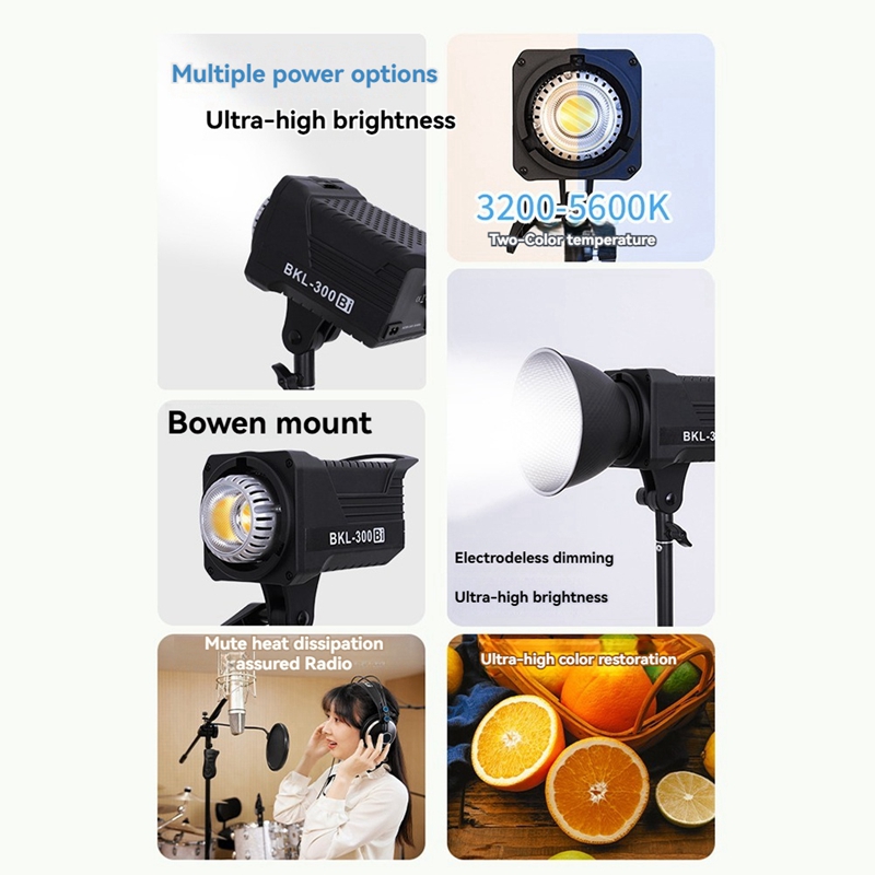 300W Bi LED Video Light, Conti - Photography Lighting Led 评论和价格