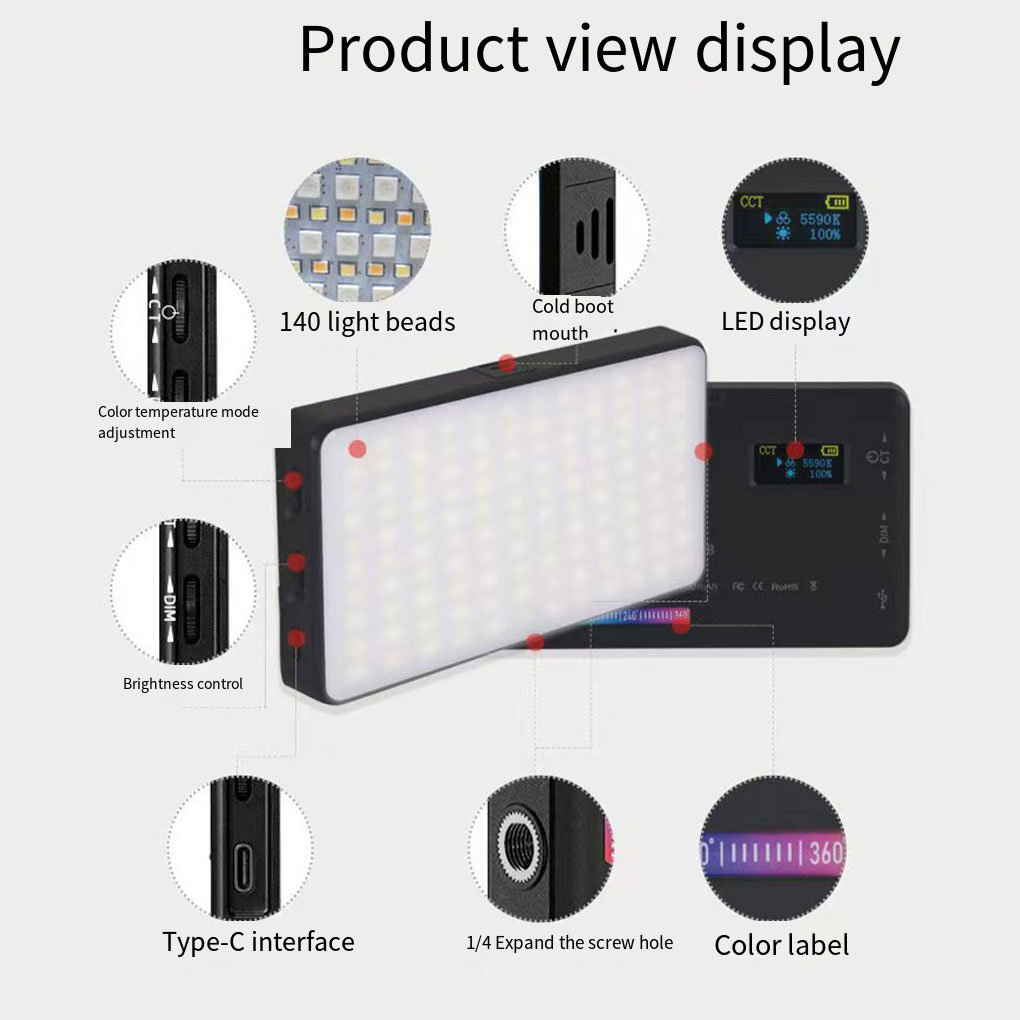 RGB Modes Mini Spotlight Fill  - Photography Lighting Color 评论和价格