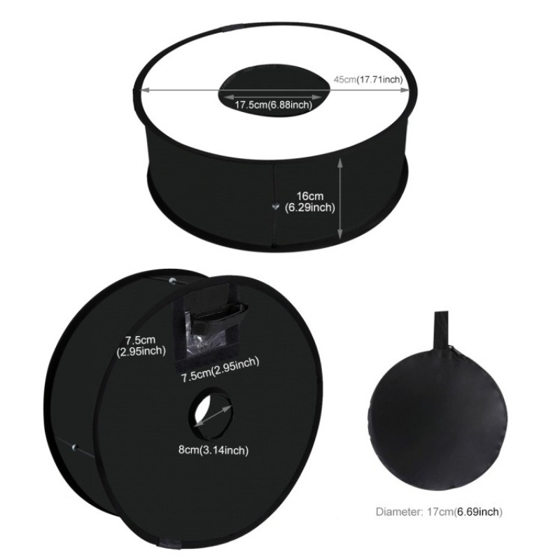 Foldable 45cm Ring‑flash Soft‑ - Photography Lighting Modifiers 评论和价格