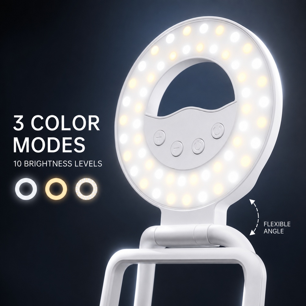 Foldable Magnetic Phone Fill L - Photography Lighting Color 评论和价格